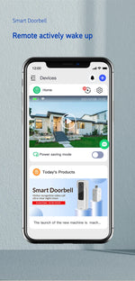 2024 New electronic doorbell. 100 degree wide-angle lens, Supports cloud storage function, Ultra-low power consumption