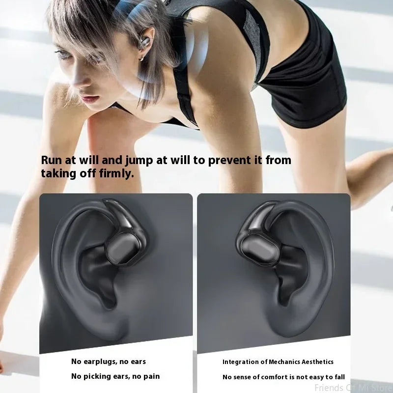 Xiaomi Bone Conduction Earphones Bluetooth5.3 Wireless Sports Earbuds HiFi 9D Stereo Waterproof Touch Control Noise Reduction