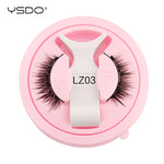 YSDO Magnetic Eyelashes Reusable Winged Magnetic 3D Mink lashes Long-Lasting No Glue Needed False Eyelashes with Tweezer Makeup