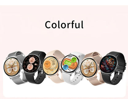 2025 Ultra-thin Durable Women Smart Watch 1.43" Amoled Screen Wireless Call Sports Health Fitness Women Watches For Android iOS