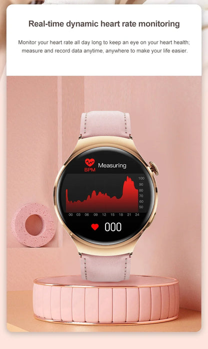 2025For HUAWEI Smart Watch Women GPS Trajectory Heart Rate Blood Pressure NFC Bluetooth Call 1.27inch AMLOED Smartwatches Ladies