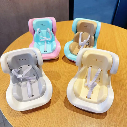 Doll Accessory For Labubu Plush Doll Car Accessory Compatible Car Air Conditioning Vent Cute Car Decoration Hanging Ornament
