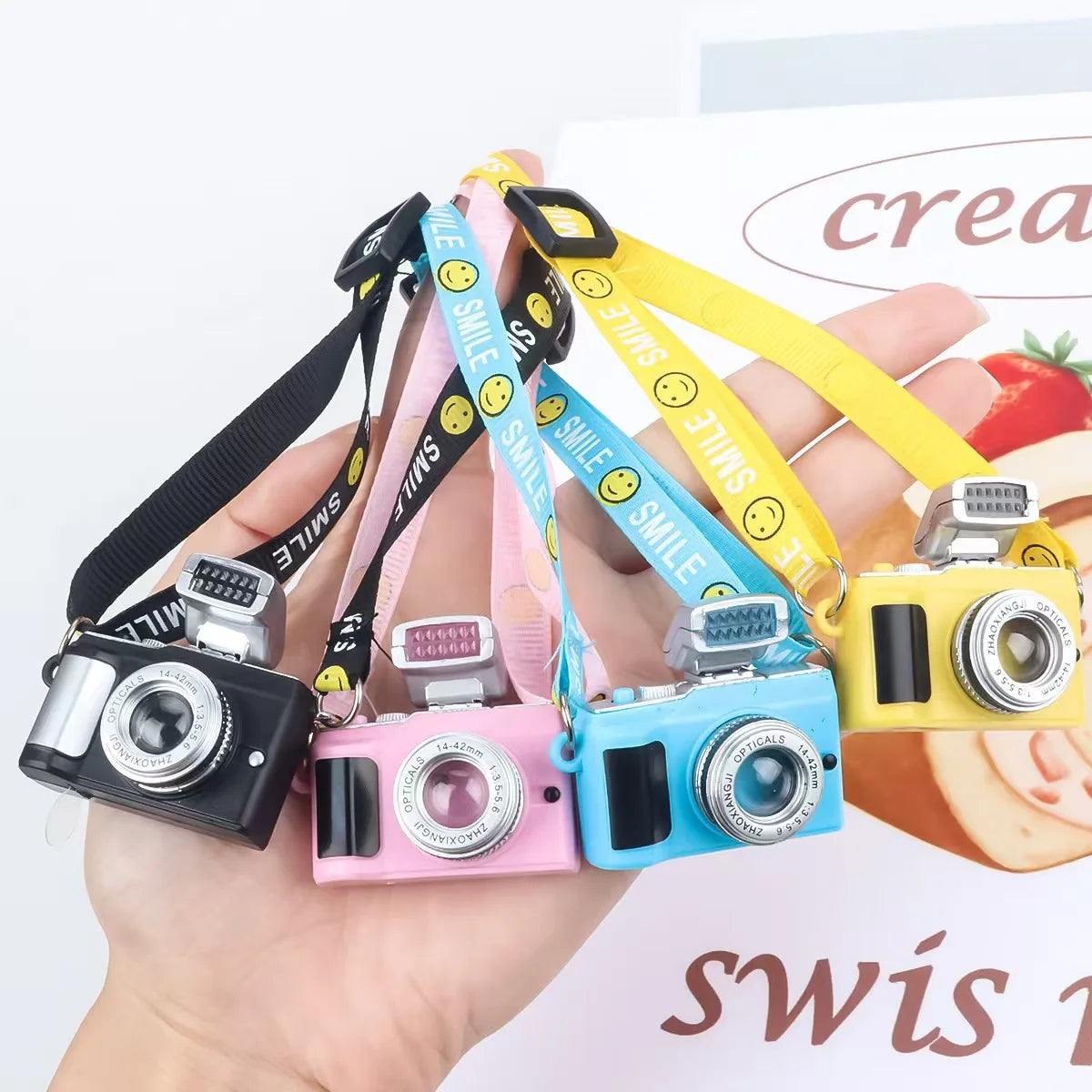 Miniature Doll Simulation Toys Camera Cute Decoration For Dollhouse Decoration Labubu Accessories Gift For Girl