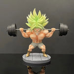 6.3in/16cm Anime Dragon Ball Z Broly Figure Pvc Action Figures Fitness Broly Figurine Gk Statue Collection Model Toys