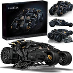 In Stock 2049pcs Chariot Dark Knight Batmobile Compatible 76240 Model Building Blocks Bricks Set Toys Gifts for Children