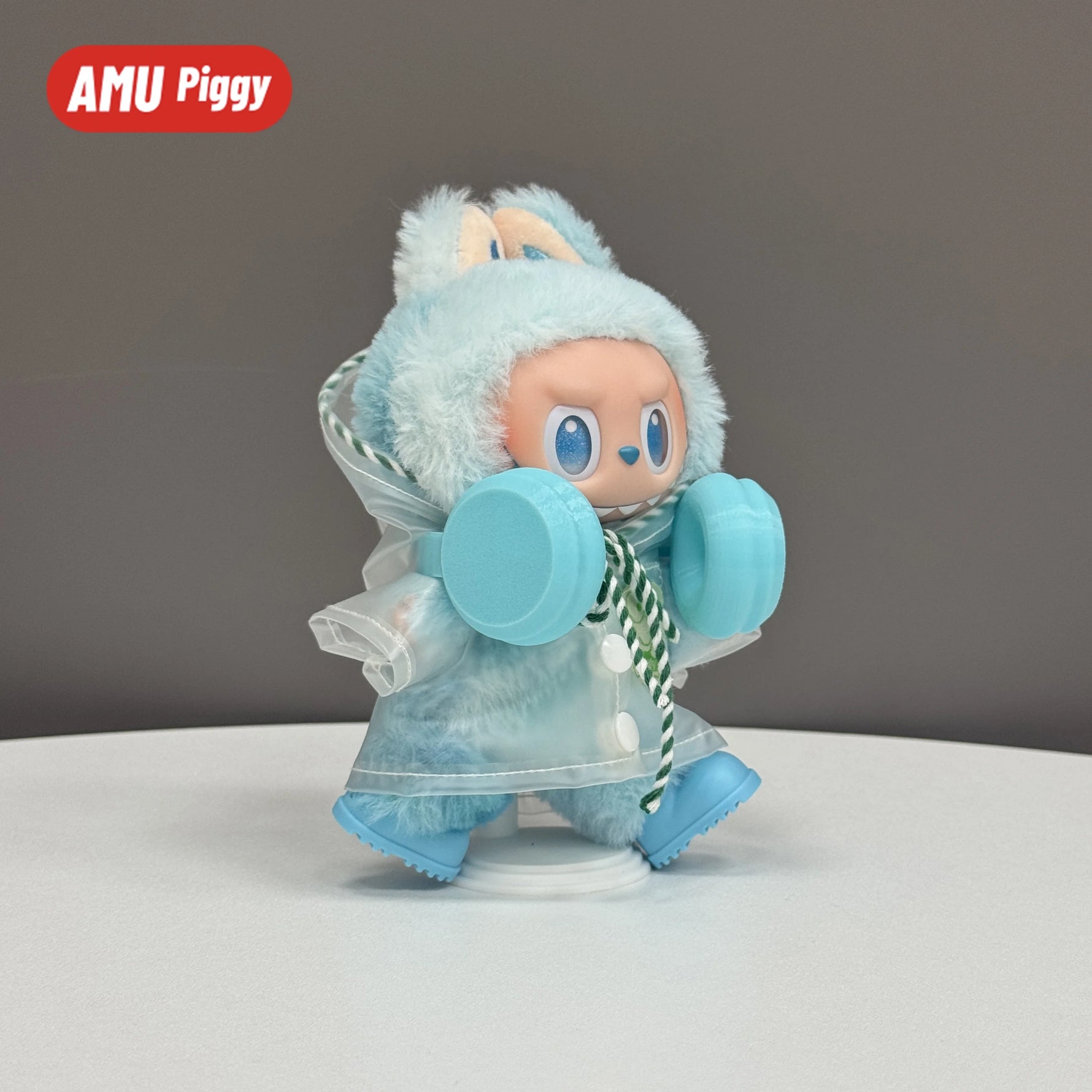 Doll Clothes: Baby Clothes Third Generation, Front High Energy Set, Sitting Party, Macaron,Only clothes