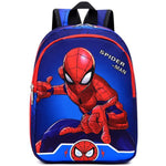 Disney New Children Backpack  Mini Schoolbag Girls and Boys Cute Shoulder Bag Cartoon Spriderman Children Backpack