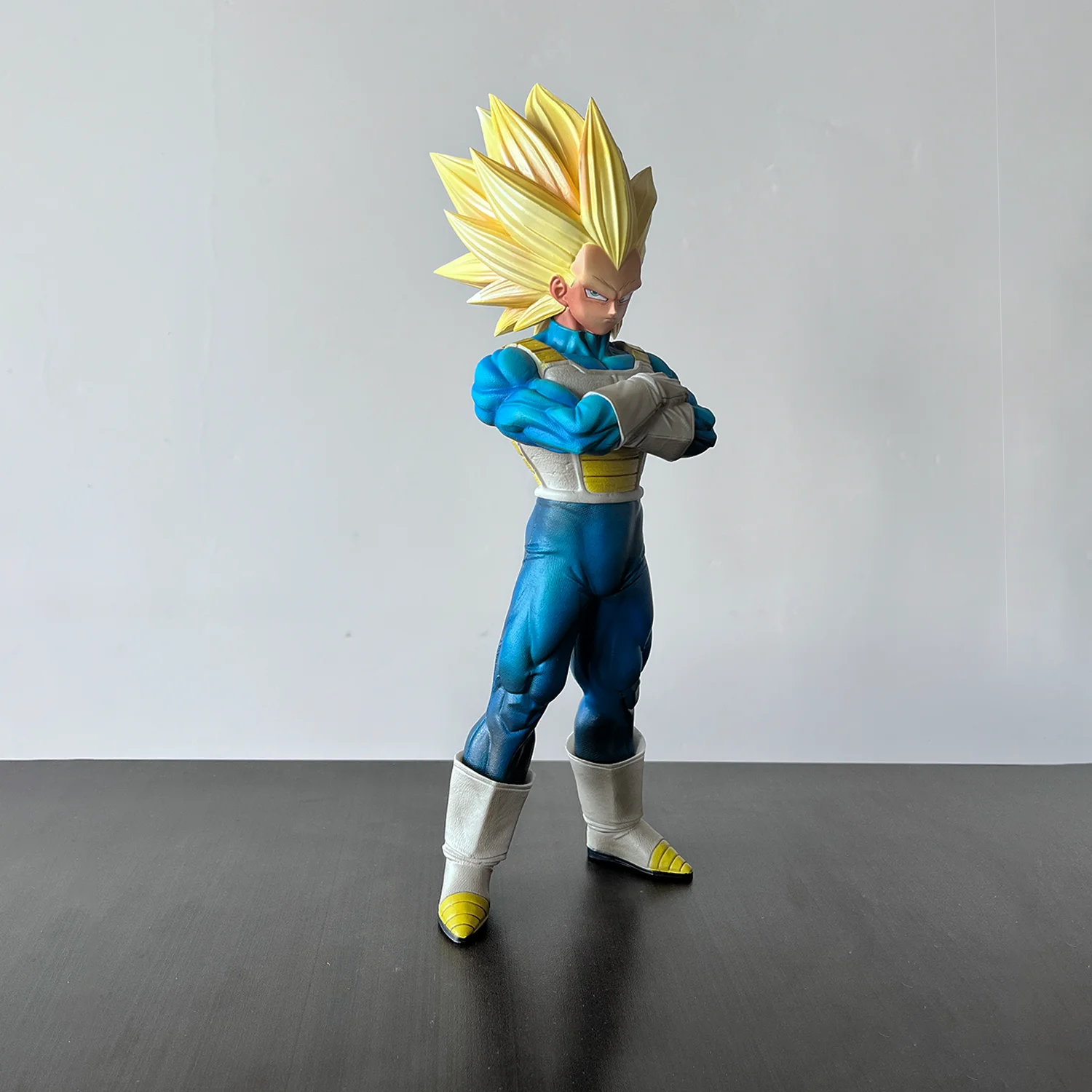 In Stock Dragon Ball Z Ssj3 Vegeta Figure Super Saiyan 3 Vegeta Action Figures Gk Statue Collection Model Toys Gift