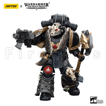 1/18 JOYTOY Actionfigur – Warhammer 40K Horus Heresy Space Wolves Logan Ghostwolf Mecha Modell