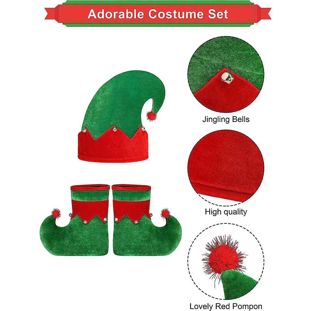Santa Claus Costume Deluxe Christmas Outfit For Girls Santas Claus Costume Christmas Deluxe Outfit green M