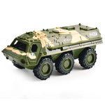 Alloy Metal Car Clockwork Simulation Military Armed Tank Armored Vehicle Car Truck Children's Toy Model Helicopter