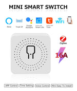 Tuya ZigBee WiFi Smart Switch 2 Way Control Breaker Relay 220V 110V 16A Smart Life APP Voice Control with Alexa Google Home
