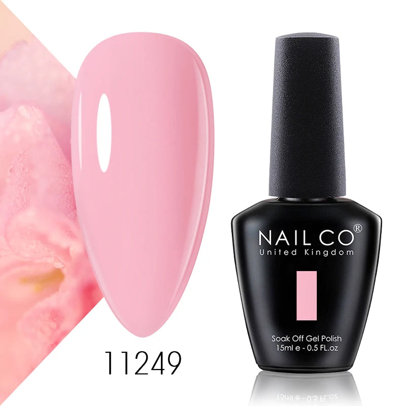 NAILCO 15ml Top Coat And Base Coat Art Design Gel Nail Polish Top Base Coat UV LED Soak Off Gel Nail Varnish