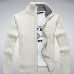 Sweater Male Wool Cotton Cardigan Autumn Men's Winter Sweater  Kint Wear Knitwear Coats Clothing