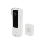 2024 New electronic doorbell. 100 degree wide-angle lens, Supports cloud storage function, Ultra-low power consumption