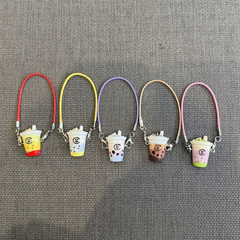 Labubu Doll Pendant Doll House Mini Simulation Milk Tea Cup for Labubu Accessories DIY Toys for Labubu Dress Up Accessories