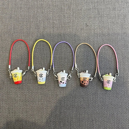 Labubu Doll Pendant Doll House Mini Simulation Milk Tea Cup for Labubu Accessories DIY Toys for Labubu Dress Up Accessories