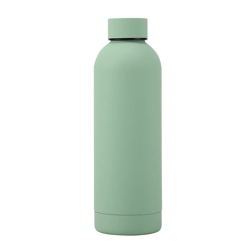 New Steel 500ml Small Mouth Bottle Outdoor Sports USA Style Portable Thermos Cup Cool Water Bottle