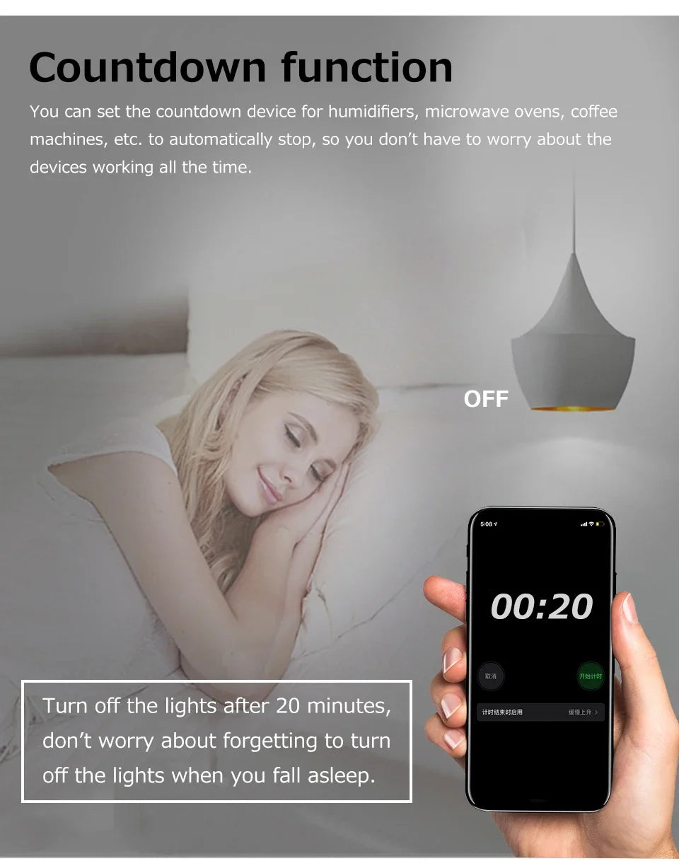 Tuya ZigBee WiFi Smart Switch 2 Way Control Breaker Relay 220V 110V 16A Smart Life APP Voice Control with Alexa Google Home