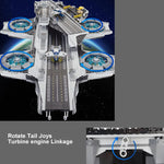 3066PCS Technical Shield Helicarrier Model Building Blocks Assembly Toys Compatible 76042 07043 For Children Gifts 87025 19017