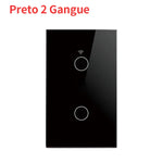 Tuya WiFi Touch Wall Smart Switch 1/2/3 Gang Light Switch Without Neutral Line Smart Life APP Control Support Alexa Google Home