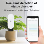 Tuya Zigbee Temperature Humidity Moisture Detector Smart Soil Tester Moisture Sensor Real Time Monitor Support Home Assistant Z2