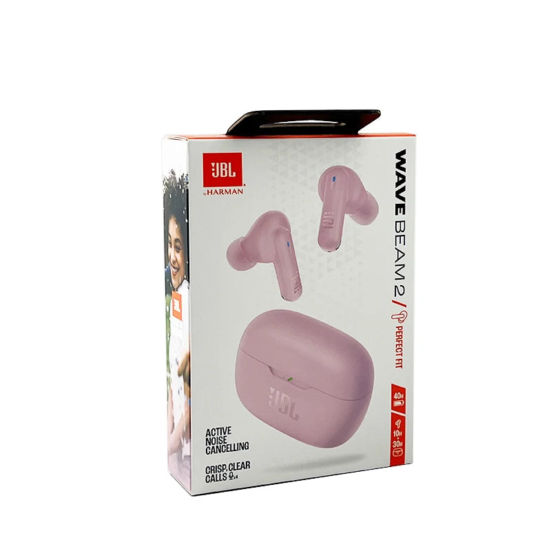 JBL Wave Beam 2 True Wireless Earbuds with Active Noise Cancelling