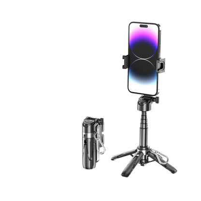 Portable Telescopic Multifunctional Tripod Phone Selfie Stick