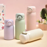 220ml/350ml Mini Thermos Cup Pocket Cup Stainless Steel Thermal Coffee Mug Vacuum Flask Insulated Hot Water Bottle Kids Gift