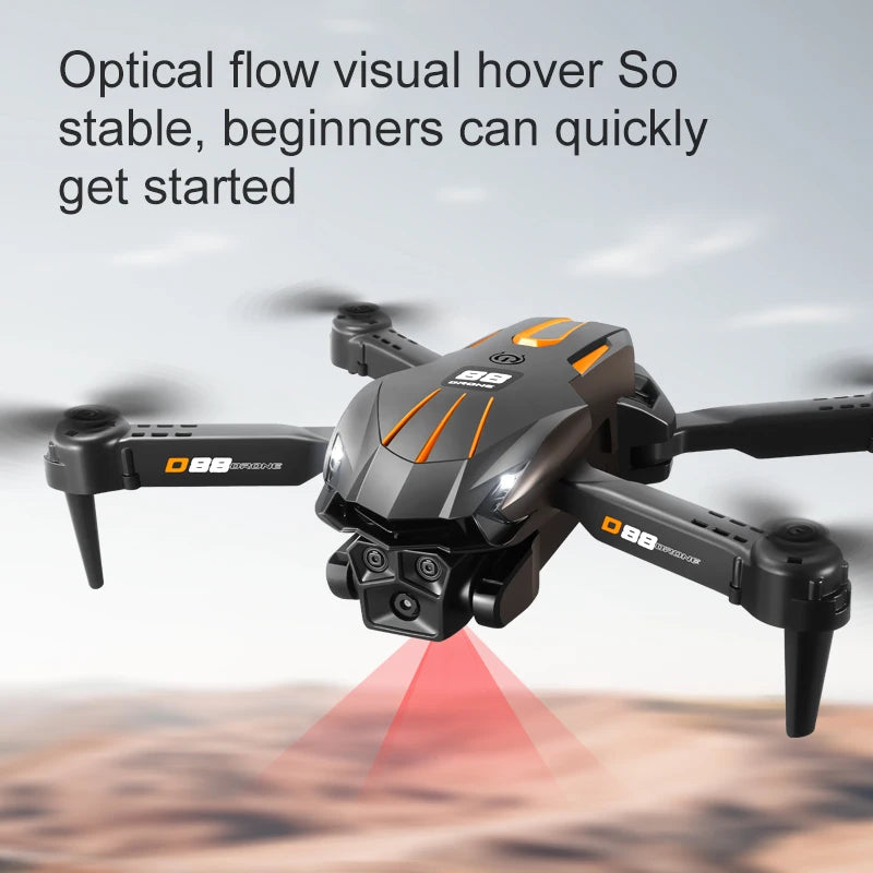 Xiaomi D88 Drone HD 8K Dual Camera Professional Aerial Photography Optical Flow Hovering Gesture Shooting Folding Quadcopter ﻿