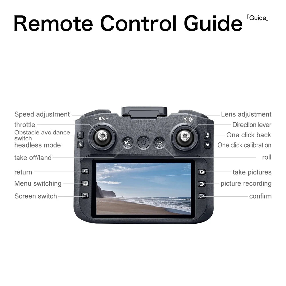 Xiaomi GT8 Drone 8K Professional Dual Camera GPS FPV Brushless Motor Optical Flow Hovering Folding Quadcopter 4K RC Dron Toys