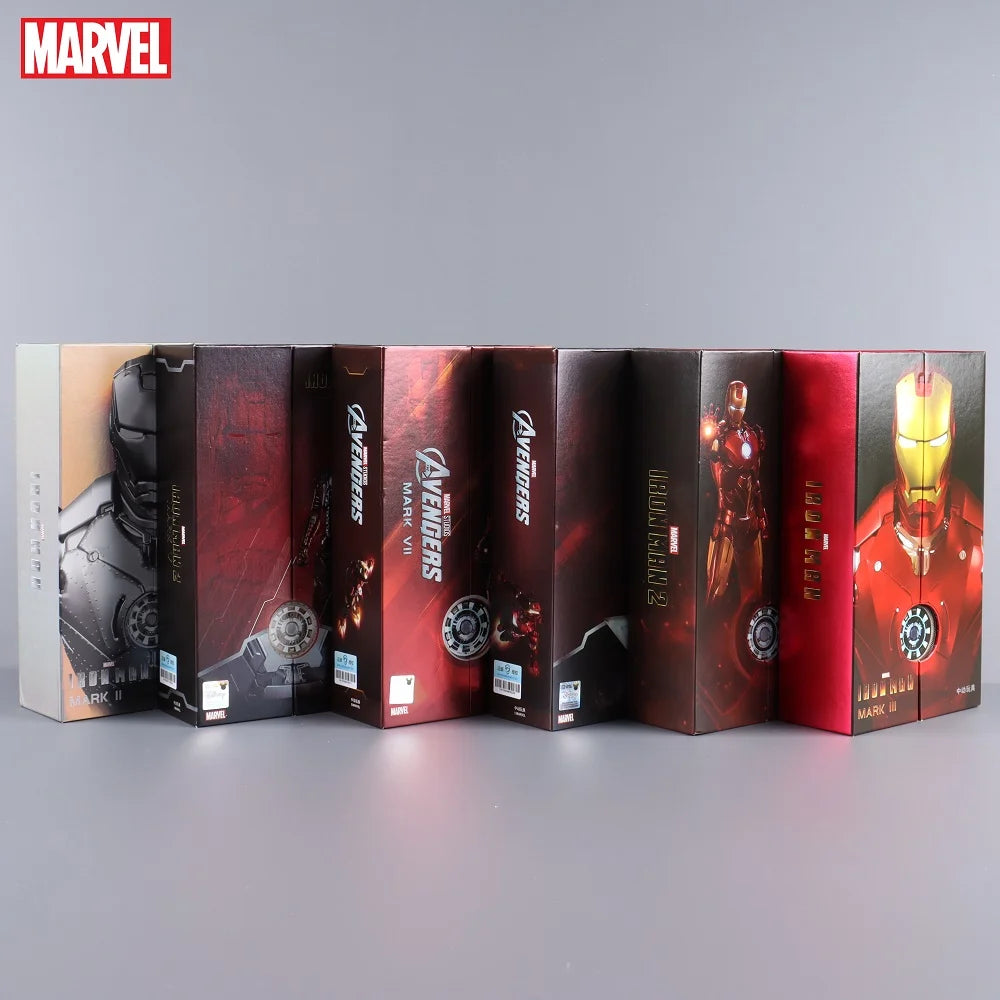 ZD Toys Marvel Studios Iron Man MK3 Action Figure MK35 MK24 MK40 MK38 Tony Stark Ironman Figure Action Collect Toy Gift