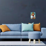 1PC Halloween Metal Sign Horror Movie Theme Shabby Iron Painting Tin Signs Wall Art Man Cave Film Theater Club Home Decoration