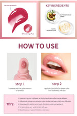 10ml Mirror Lip Glaze Moisturizes Jelly Lip Enrichment Oil Lasting Water Light Glass Lip Oil Remove Line Lip Protection Serum
