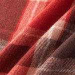 Christmas Red Scarf For Women Imitation Cashmere Plaid Printed Plush Scarf Trend Premium Warm Shawl Tassel Scarves