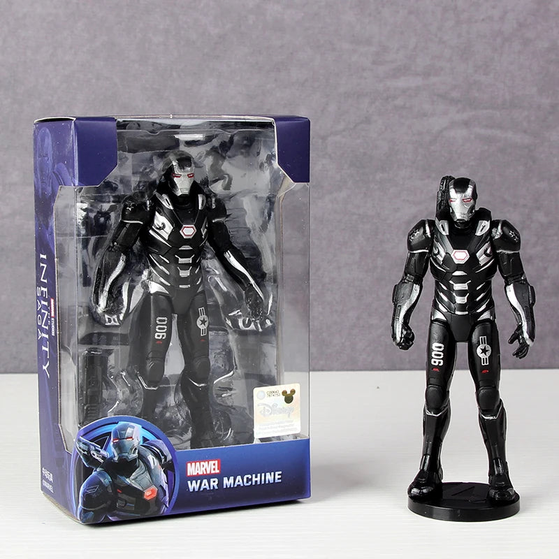 Avengers Legends Iron Man Spider Man Thor Captain America Thanos Hulk War Machine Action Figures Gif