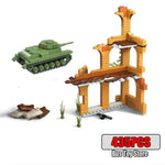 Germany Series Tank III L WW2 Military Series Tank Building Blocks  Bricks Model Set for Kids Educational Toys Christmas Gifts