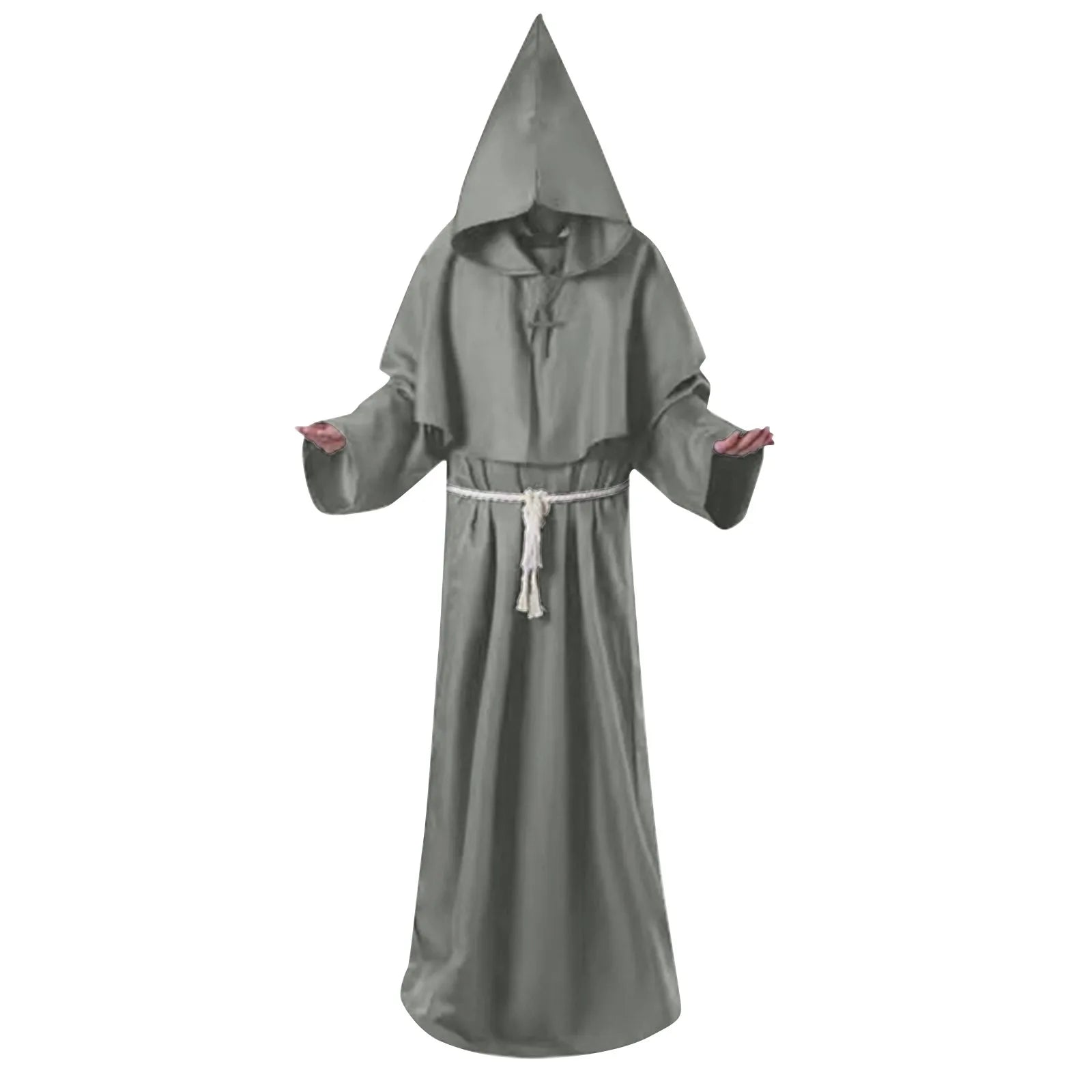 Monk Clothing Ancient Costume Medieval Monk Robe Wizard Clothing Priest Clothing Halloween Cos Costume