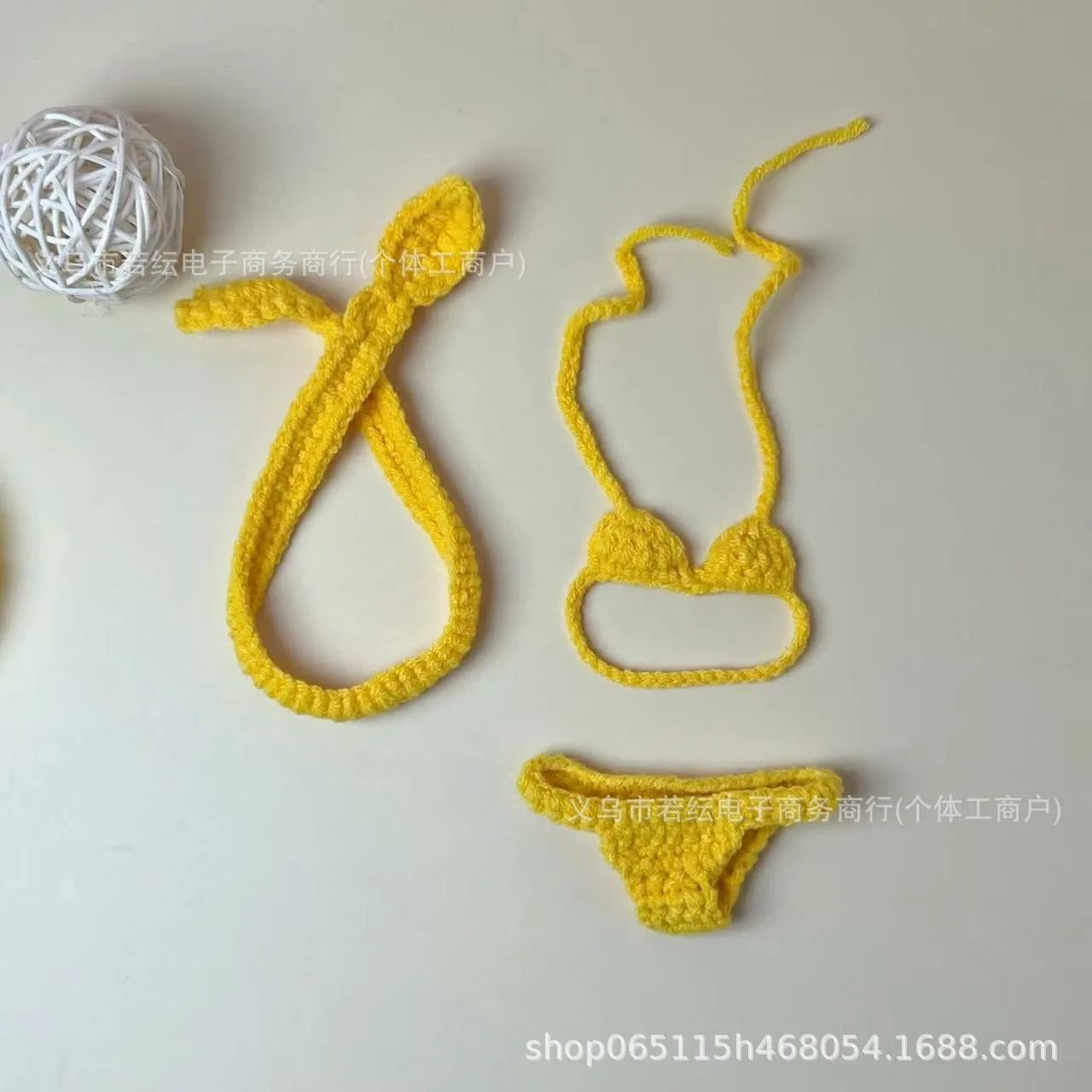 Lovely Bikini Bib Headband For Labubu 3.0 Big Into Energy Series Swimsuit Labubu Sexy Bikini Set Labubu Clothes