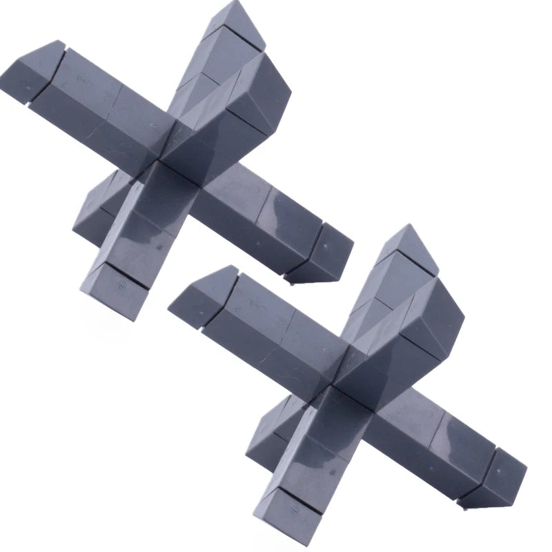 MOC WW2 Military Oil Drum Fuel Tank Printed Building Blocks Weapons Soldiers Accessories War Scene Accessories Bricks Toys Boys