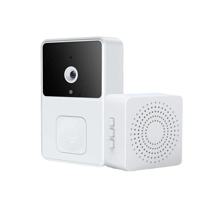 ABUN-Video Wireless Smart Doorbell Kit Wifi Video Doorbell Camera Night Vision Two-Way Audio Cloud Storage Security Doorbell