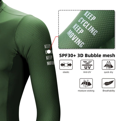 Cycling Jersey Small  Training Level Men Women Long Sleeves Cycling Jersey Breathable Man Cycling Maillott