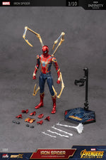 ZD Toy Spider Man No Way Home Marvel legends 1/10 Peter Parker Gold Black Red Model Action Figure Adult Collectible Toy