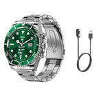 Smart Watch Man Aiweile AW12 High-End Luxury Smartwatch Fitness Tracker Sport Business Bluetooth Call for Xiomi IOS DIY Faces