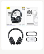 Baseus Bowie 30 Max Bluetooth Headphones 45dB Noise Cancellation Hi-res LDAC Over Ear Headset 3D Spatial Audio Wireless Earphone