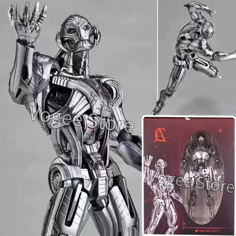 AC Factory Ultron Figure Kaiyodo Amazing Yamaguchi Avengers Action Figures PVC Anime Collection Ko Model Customized Toys Gifts