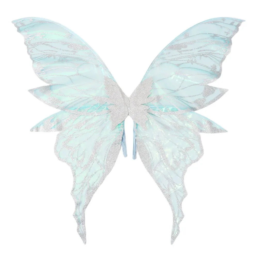 Adults Fairy Wings Girls Sparkling Angel Wings Butterfly Costume Wings for Halloween Costume Dress up Party Favor Christmas Gift