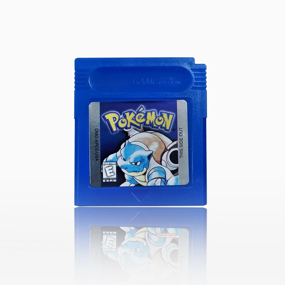 Pokemon GBC 16-bit Game Video Game Cartridge Console Card Pokemon Red Blue Crystal Golden Green Silver Yellow