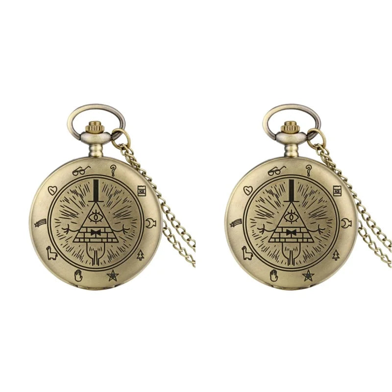 New Arrival! Women's Wristwatch with Gravity Password Pendant - Featuring Mysterious Triangle Devil Quartz from Overseas Eye. P