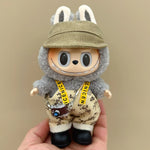 For 17cm V1V2 Labubu  Doll Fashion New Style Set Doll Replacement Clothing